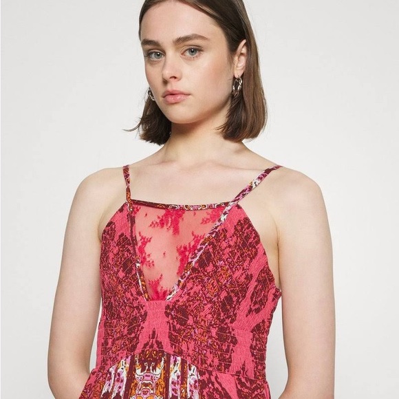 Free people that moment maxi slip dress NWOT - Picture 2 of 9